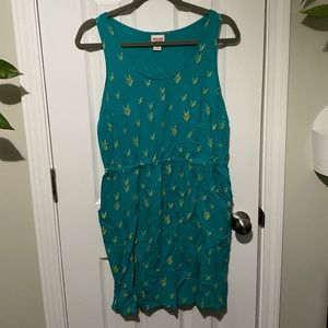 ✨ BOGO Teal Sleeveless Midi Dress